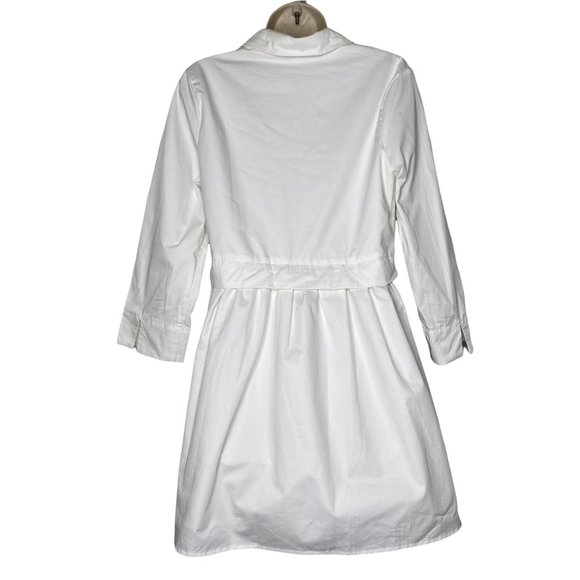 Pomander Place White Ella Classic Everyday Collared Shirt Dress Size XL - Picture 7 of 12